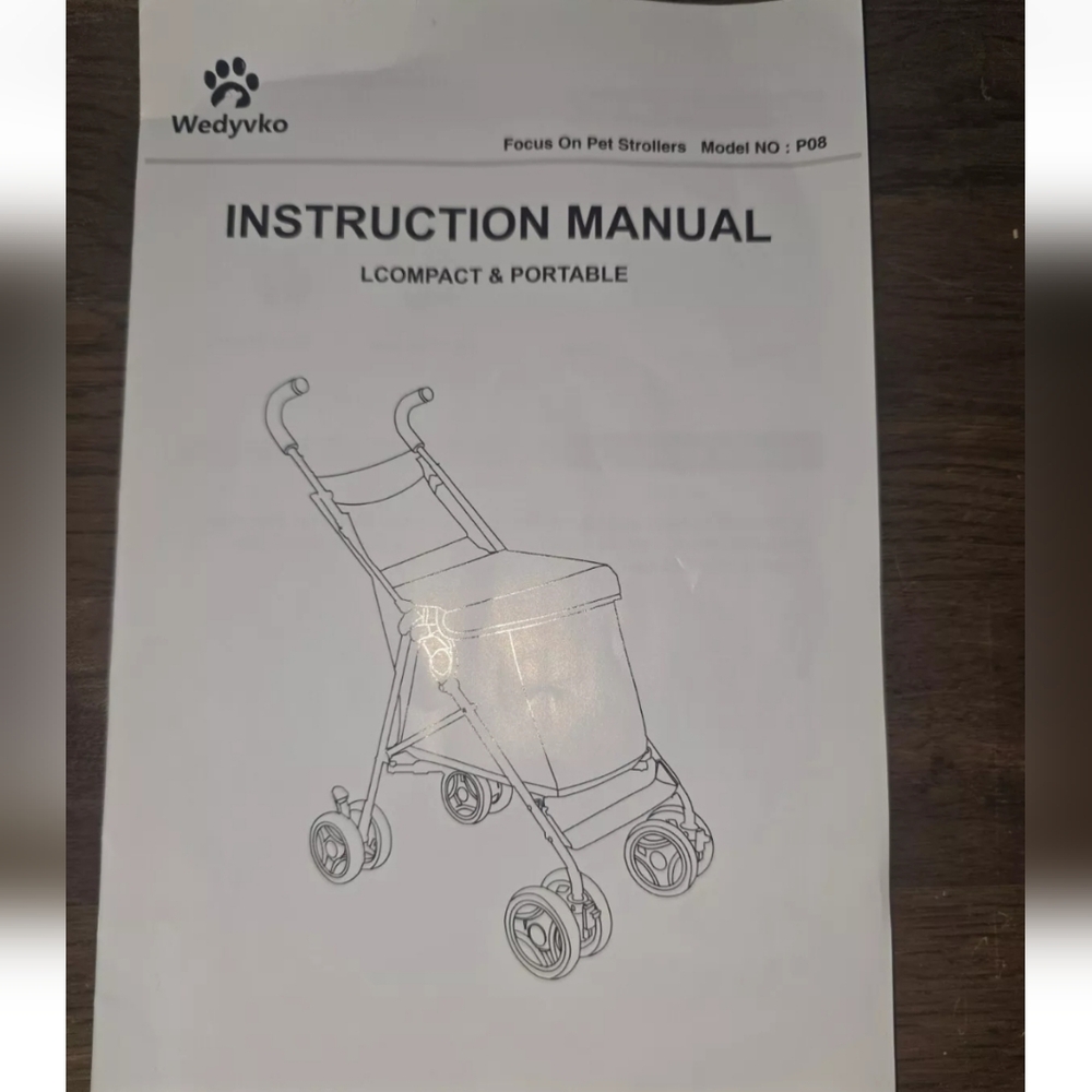 Wedyvko Pet Stroller new